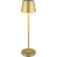Globo Solcellslampa Metall, Mässing / guld, Metall, Solcellslampor