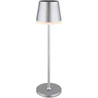 Globo Solcellslampa Metall, Förkromad / silver, Metall, Solcellslampor