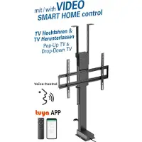 My Wall TV-väggfäste 94,0 cm (37) - 165,1 cm (65) Appstyrning, elektrisk motordriven