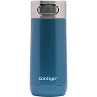 CONTIGO Luxe Autoseal, Blå, Rostfritt stål, 5 h, 12 h, 360 ml