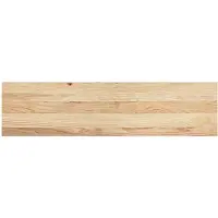 vidaXL Trappstegsmattor 2 pcs obehandlad 100x30x2 cm massiv ek