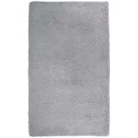 vidaXL Ryamatta med lång lugg NAVARRA ljusgrå 80x150 cm polyester