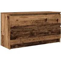 vidaXL TV-bänk gammalt trä 100x35x54 cm konstruerat trä