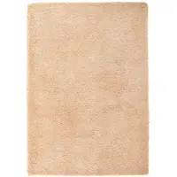 vidaXL Ryamatta med lång lugg NAVARRA beige 240x340 cm polyester