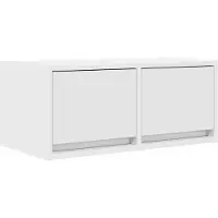 vidaXL TV-bänk vit 60x31x25,5 cm konstruerat trä