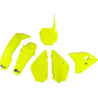 Ufo Suzuki Rm 85 2000-2024 Restyling Sukit405k-dflu Fork Protectors & Plastkit