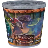 Dragons Leksaksfigurer - 25 st. - Hink m. Drakar - - One Size - Leksaksfigur