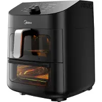 Midea Midea: Airfryer 2 i 1 Kombination med Ugn 6,4 + 4,4 Liter