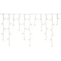Goobay 57940, Ljusdekoration, slinga, Svart, Transparent, Polyvinylklorid (PVC), IP44, 6 h, 18 h