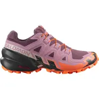 Salomon - Trailskor - Speedcross 6 W Huckleberry/Dusky Orchid för UnisexUll - Storlek 37 1/3 - Rosa