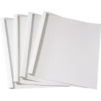 GBC Liminbindningsomslag Optimal 1.5 mm Vit, A4, Transparent, Vit, 100 ark, 210 mm, 297 mm, 100 styck