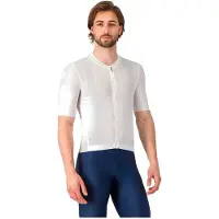 Castelli Espresso 2 Short Sleeve Jersey White, Size XL