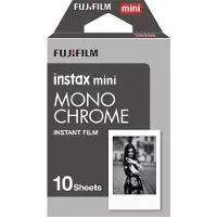Fujifilm INSTAX Mini Film. 10 bilder. monokrom
