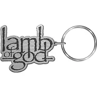Ginza.se Lamb Of God: Keychain/Logo (White)