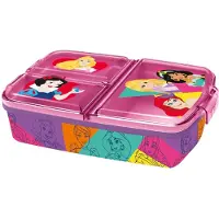 Disney Princess Disney prinsessmatlåda - barnmatlåda med 3 fack