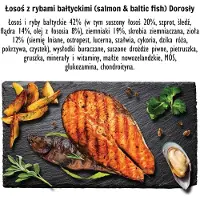 Paka Zwierzaka Lax Med Baltisk Fisk M Hundmat 9kg