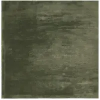 vidaXL Mjuk matta HUARTE med kort lugg tvättbar skogsgrön 240x240 cm