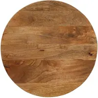 Super Merchant Vidaxl Bordsskiva, Ø 60X3,8 Cm, Rund, Rått Mangoträ