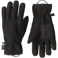 Patagonia - Vandringskläder - Synch Gloves Black Solid för Unisex - Storlek L - Svart