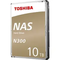 Toshiba N300 NAS - Hårddisk - 10 TB - inbyggd - 3.5" - SATA 6Gb/s - 7200 rpm - buffert: 256 MB