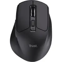 Trust Niven WiFi mus Bluetooth, Sladdlös Optisk Svart 7 Knappar 3200 dpi Tysta knappar
