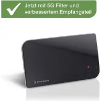 OEHLBACH Scope Vision 5G DVB-T2 Aktiv DVB-T/T2-antenn Inomhus Svart