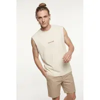 Jack & Jones T-shirt 'JORNORREBRO' brun / vit