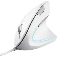 Trust VERTO ERGO WiFi mus Sladd Optisk Vit 6 Knappar 1600 dpi Ergonomisk