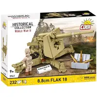 COBI 8,8 cm Flak 18 luftvärnskanon byggset