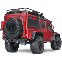 Traxxas Landrover Defender Borst motor RC modellbil Elektrisk Crawler Fyrhjulsdrift (4WD) RtR 2,4 GHz