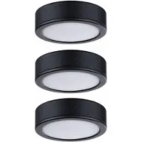 Paulmann LED-skåpljus LED LED fast installerad 9 W Varmvit Svart