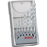 Bosch Borrsats för sten Impact; 3-8 mm; 7 st.