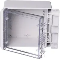 Bopla Bocube B 141309 PC-V0-G-7035 96023235 Utomhuschassi 125 x 151 x 90 Polykarbonat V0 Grå-vit (RAL 7035) 1 st