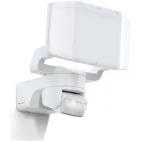 Steinel LED-väggspotlight för utomhusbruk XLED Protect S, sensor, vit S, Vitt / opal, Syntetmaterial, Modern, LED-utomhuslampa