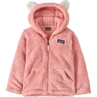 Patagonia - Fleece/dunjackor barn - Baby Furry Friends Hoody Mallow Pink för UnisexUll - Barnstorlek 18 månader - Rosa