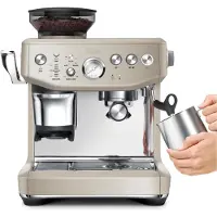 Sage Barista Express Impress Semi Automatic Espresso Machine Almond Nougat SES876ALM4EEU1
