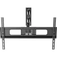 Deltaco - Monteringssats (väggfäste) - fullständig rörelse - för platt panel - tilt, swivel - svart - skärmstorlek: 37-86