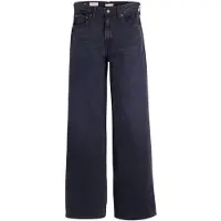 Levi's för kvinnor. 0073B-0000 Jeans Lightweight Med Vida Ben marinblå (24/31), Casual, Bomull, Denim, Marino