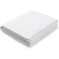 BOSS Cotton bath sheet with contrast embroidered logo