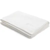 BOSS Cotton bath mat with contrast embroidered logo
