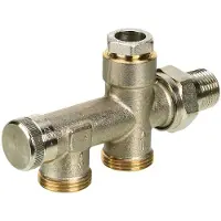 Danfoss RA-K, rad kob, G 3/4 A, gulvtilsl.