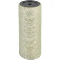 vidaXL Klöspelare för katt 8x20 cm 10 mm beige