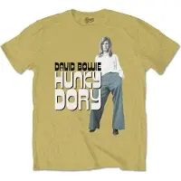 Ginza.se David Bowie: Unisex T-Shirt/Hunky Dory 2 (Mustard Yellow) (Large)