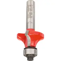 Bosch Powertools 2608629375 Avrundningsfräs HM Rund båge Längd 55.2 mm Mått - Diameter Ø 28.6 mm Effektiv längd 12.7 mm Skaft-Ø 8 mm