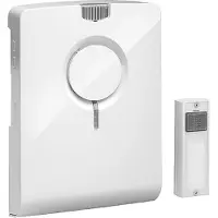 Grothe 43553 Trådlös gong Komplett set med blixt