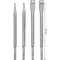 Bosch Sds-plus Standard 250 Mm Stämjärnsset 4 Enheter