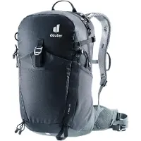 Deuter - Dagstursryggsäckar - Trail 25 Black Shale för UnisexTrä - Svart