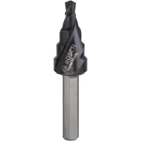 Bosch 2608588064 HSS Stegborr 4 - 12 mm TiAIN Total längd 50 mm 3-skaft 1 st