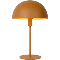 Lucide Bordslampa Siemon, Gul / orange, Vardagsrum / matsal, Metall, Modern, Bordslampa