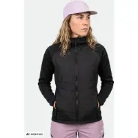 Halti Women's Streams Hybrid Knit Layer Jacket Black Melange